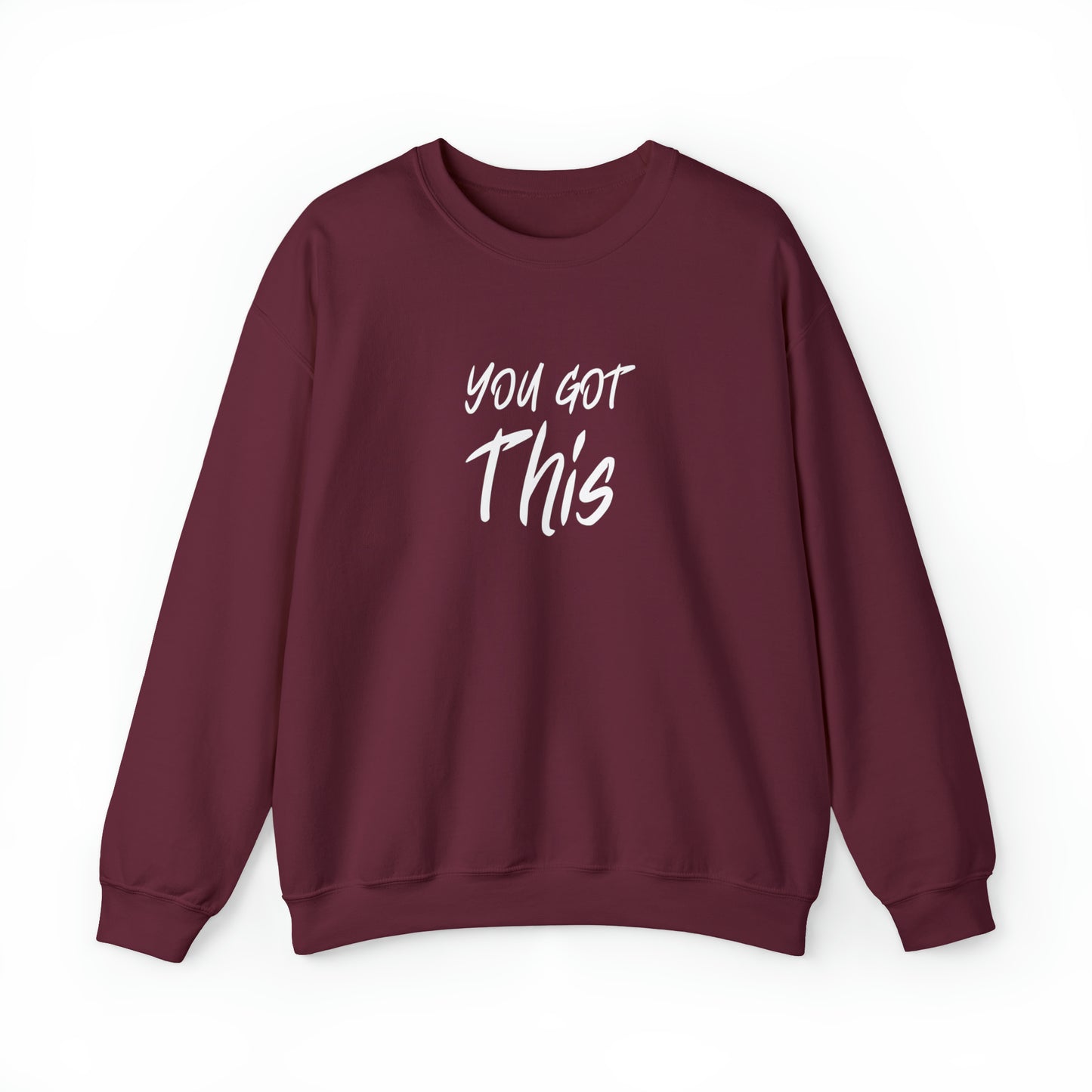You Got This-Curvy Queen Collection Unisex Heavy Blend™ Crewneck Sweatshirt