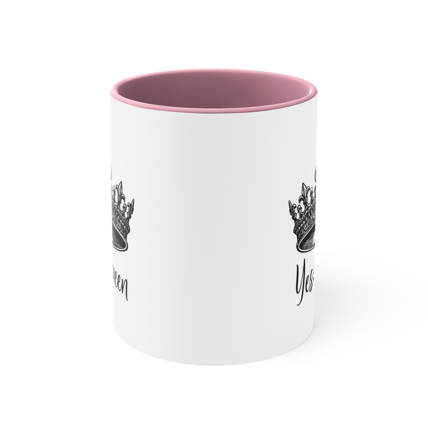Yes Queen Positive Coffee Mug, Inspirational Tea cup, Motivational Gift, Gift for encouragement, Queen Tea Cup