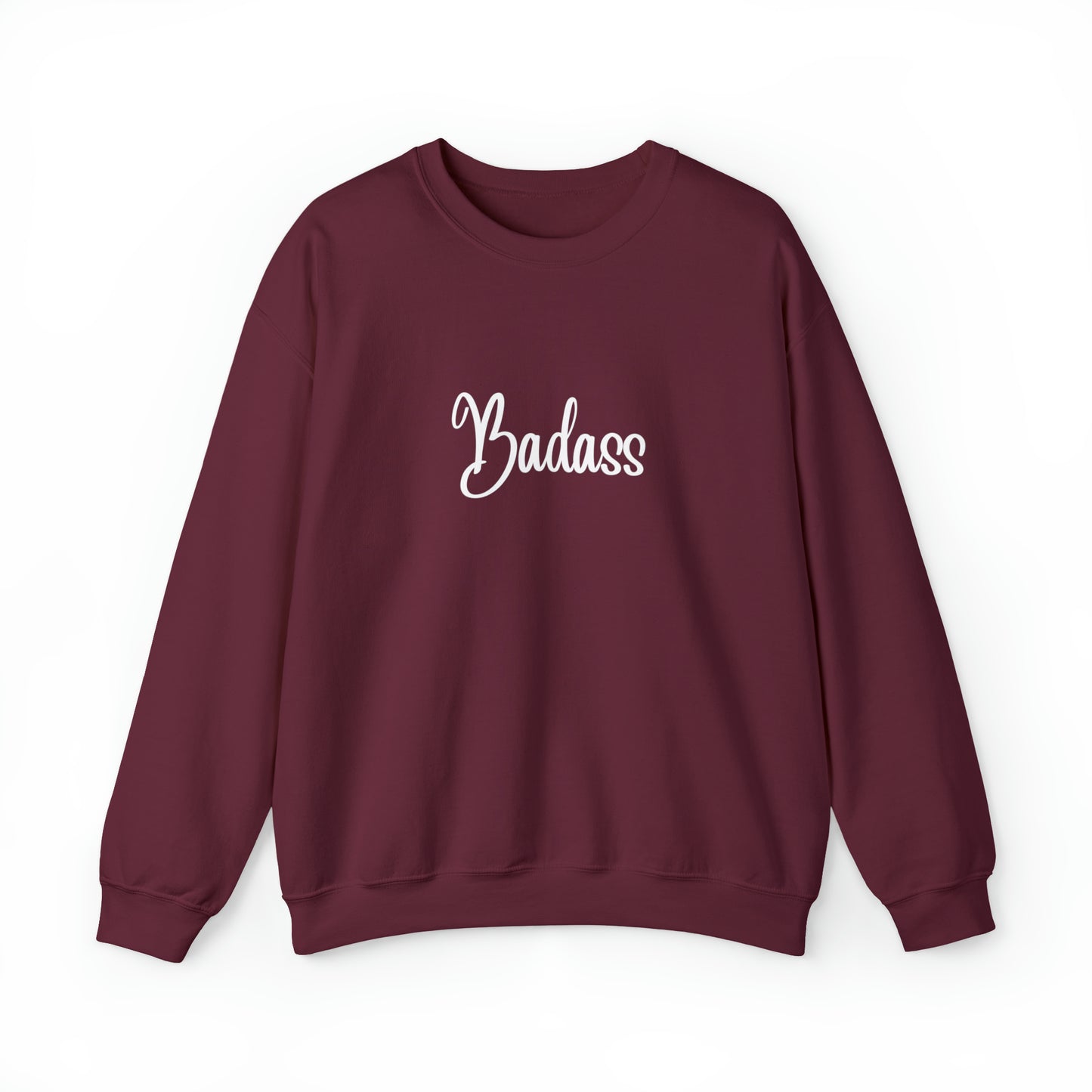 Badass Curvy Queen Collection Unisex Heavy Blend™ Crewneck Sweatshirt
