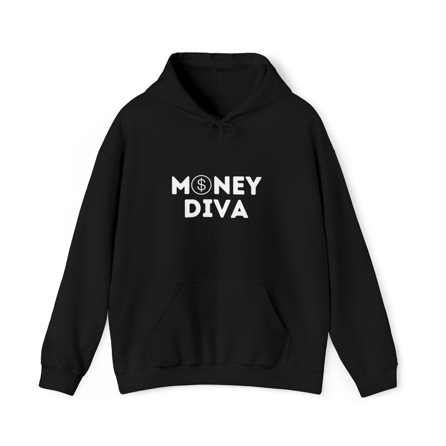 Money Diva-Curvy Queen Collection Unisex Heavy Blend™ Hooded Sweatshirt
