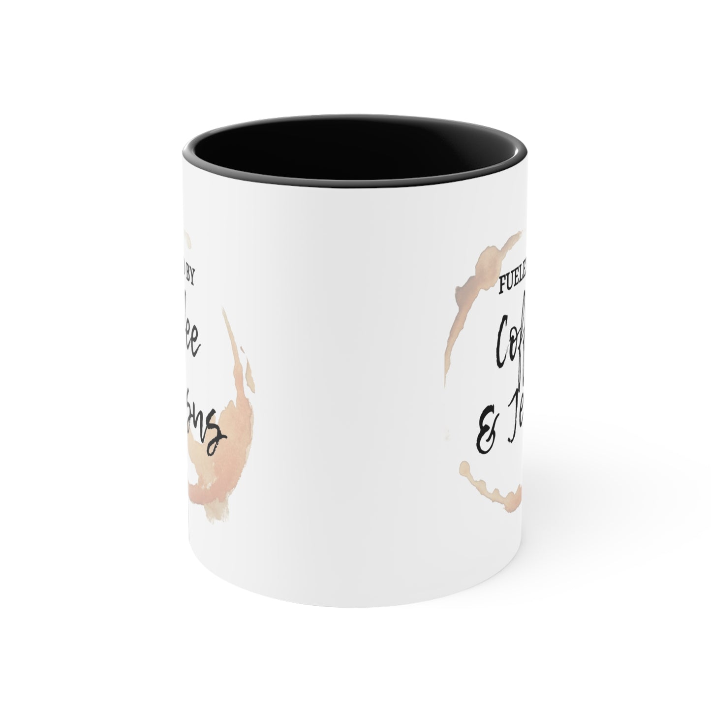 Fueled by Coffee & Jesus Motivational Coffee Mug, 11oz
