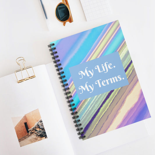 My Life, My Terms Notebook