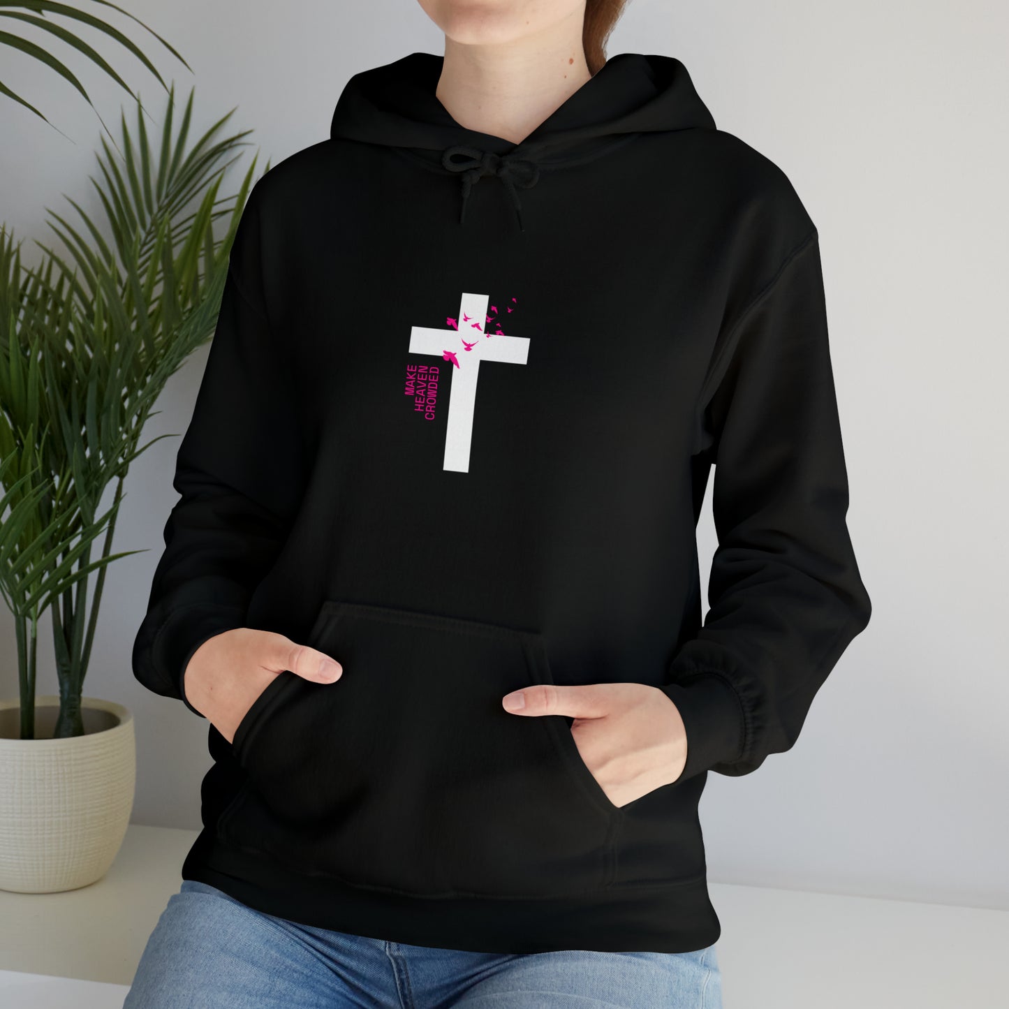 Make Heaven Crowded Unisex Heavy Blend™ Hooded Sweatshirt