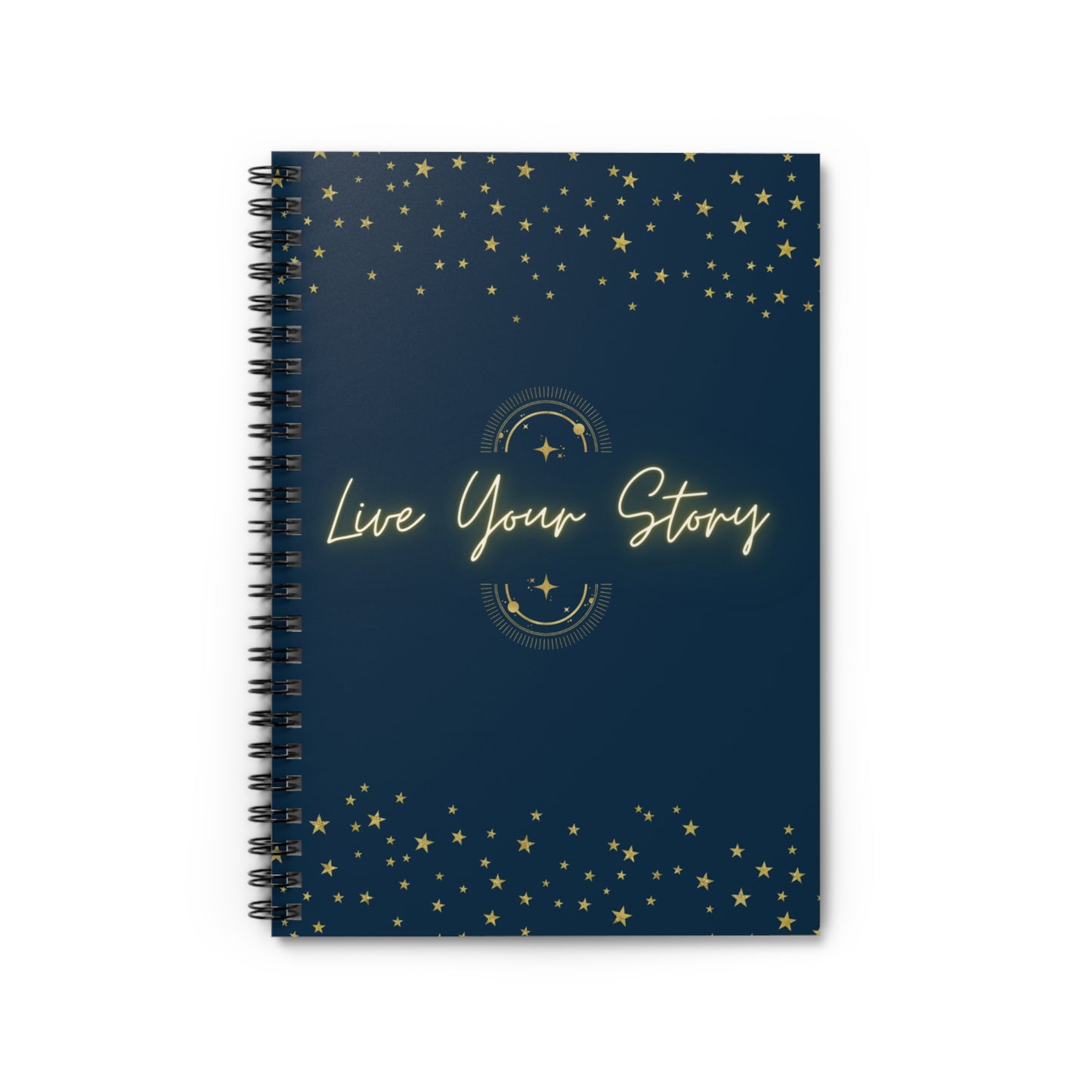 Live Your Story Spiral Notebook