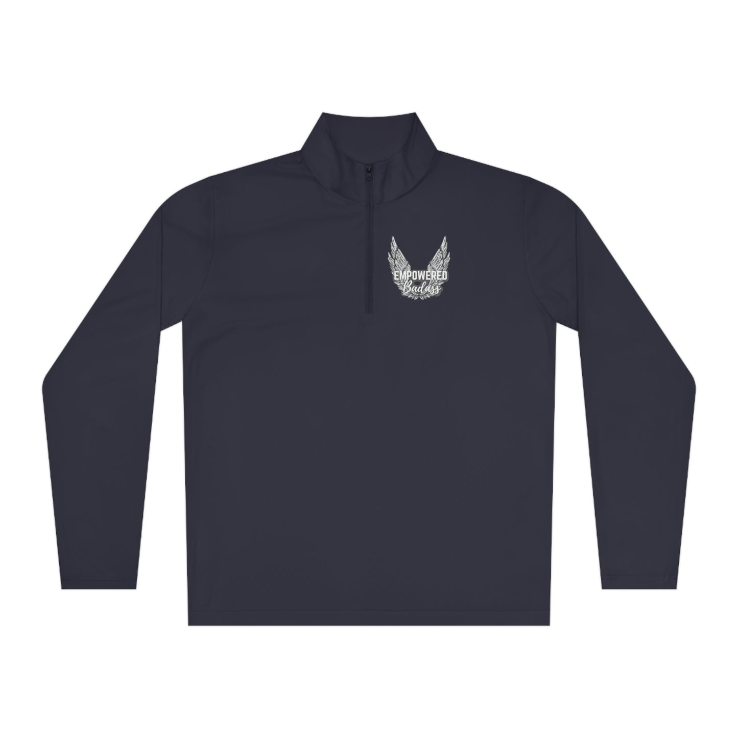 Empowered Badass Double Sided Unisex Quarter-Zip Pullover