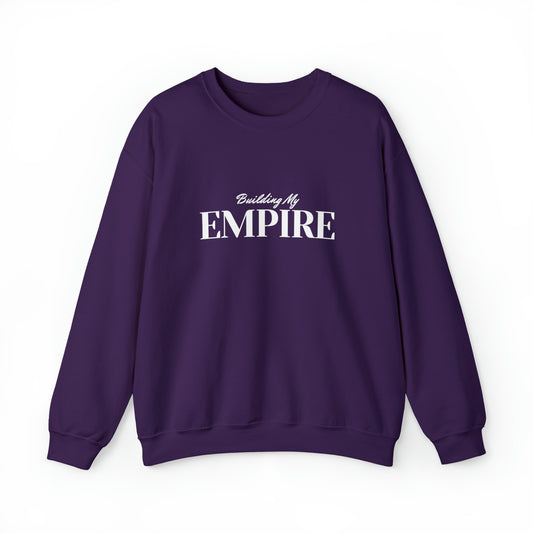 Building My Empire Curvy Queen Collection Unisex Heavy Blend™ Crewneck Sweatshirt
