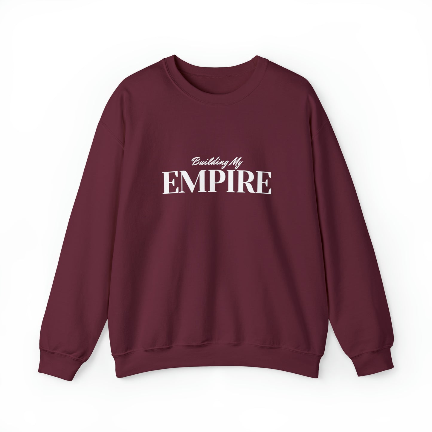 Building My Empire Curvy Queen Collection Unisex Heavy Blend™ Crewneck Sweatshirt