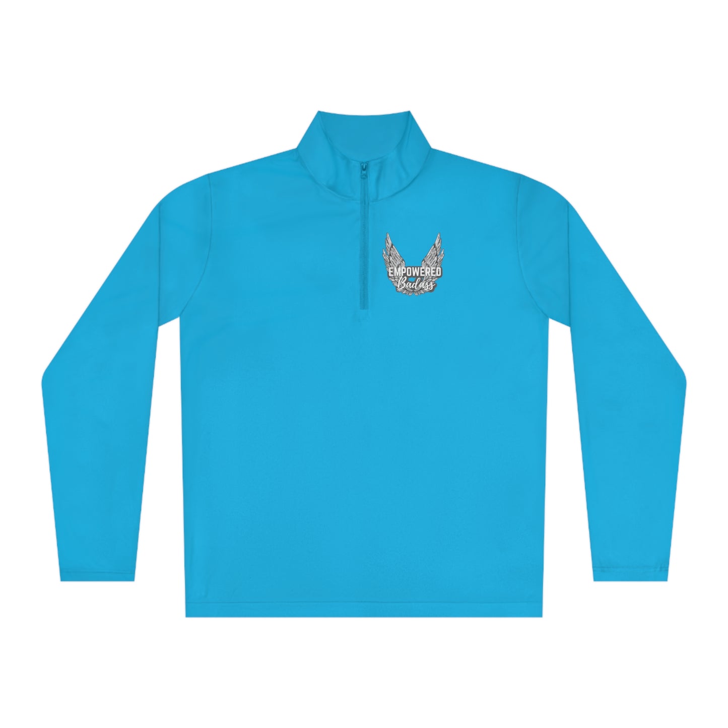 Empowered Badass Double Sided Unisex Quarter-Zip Pullover