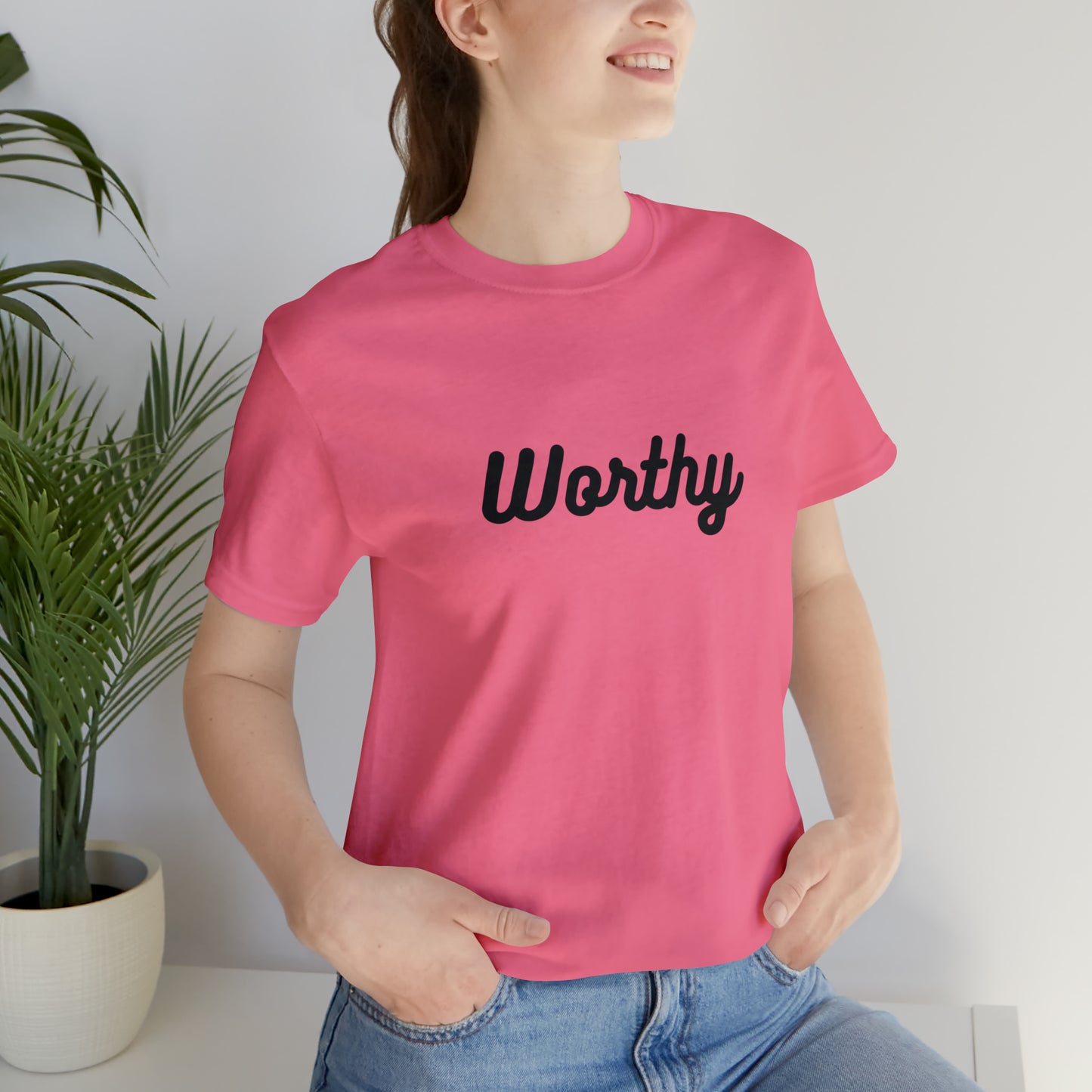 Worthy Unisex Jersey Short Sleeve Tee