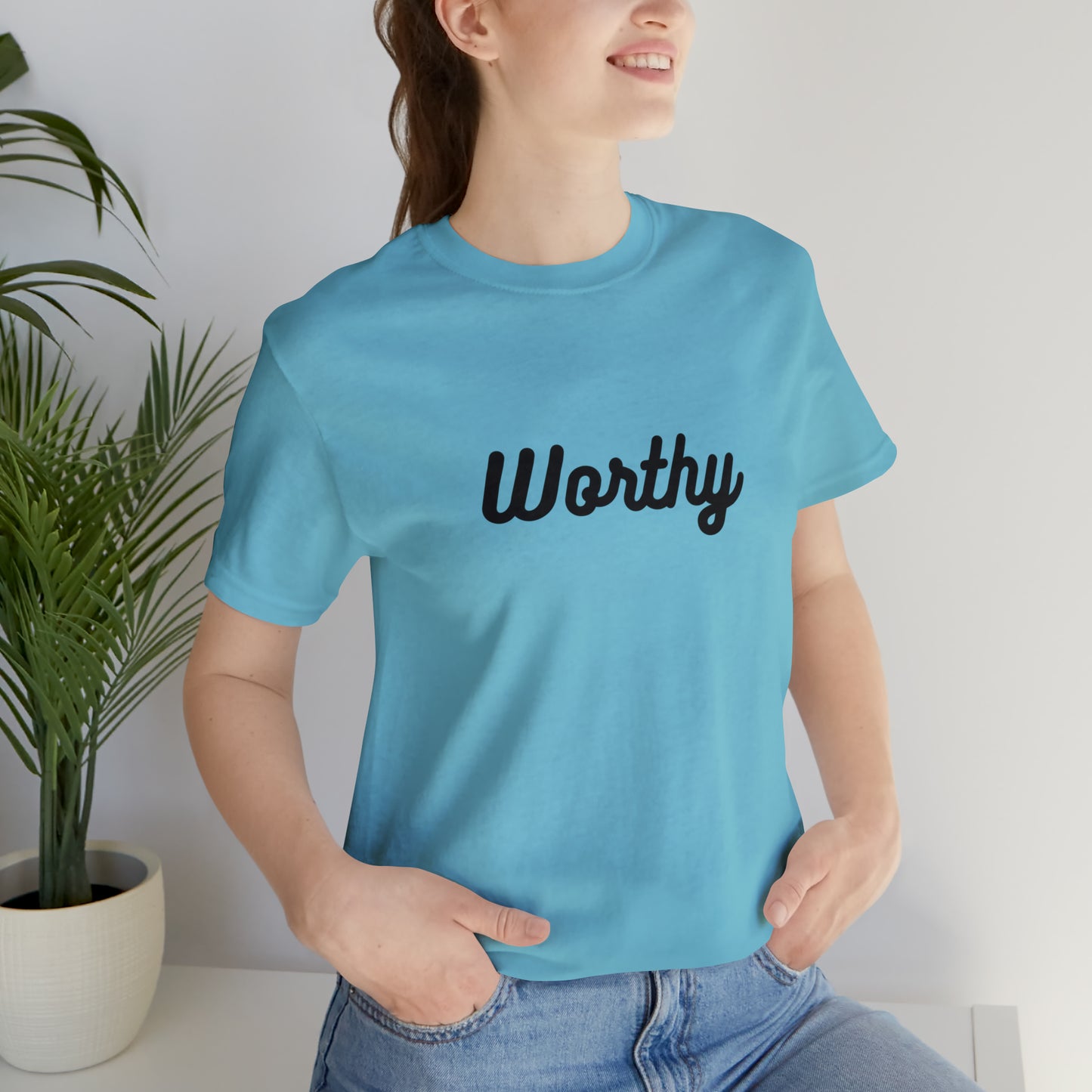 Worthy Unisex Jersey Short Sleeve Tee