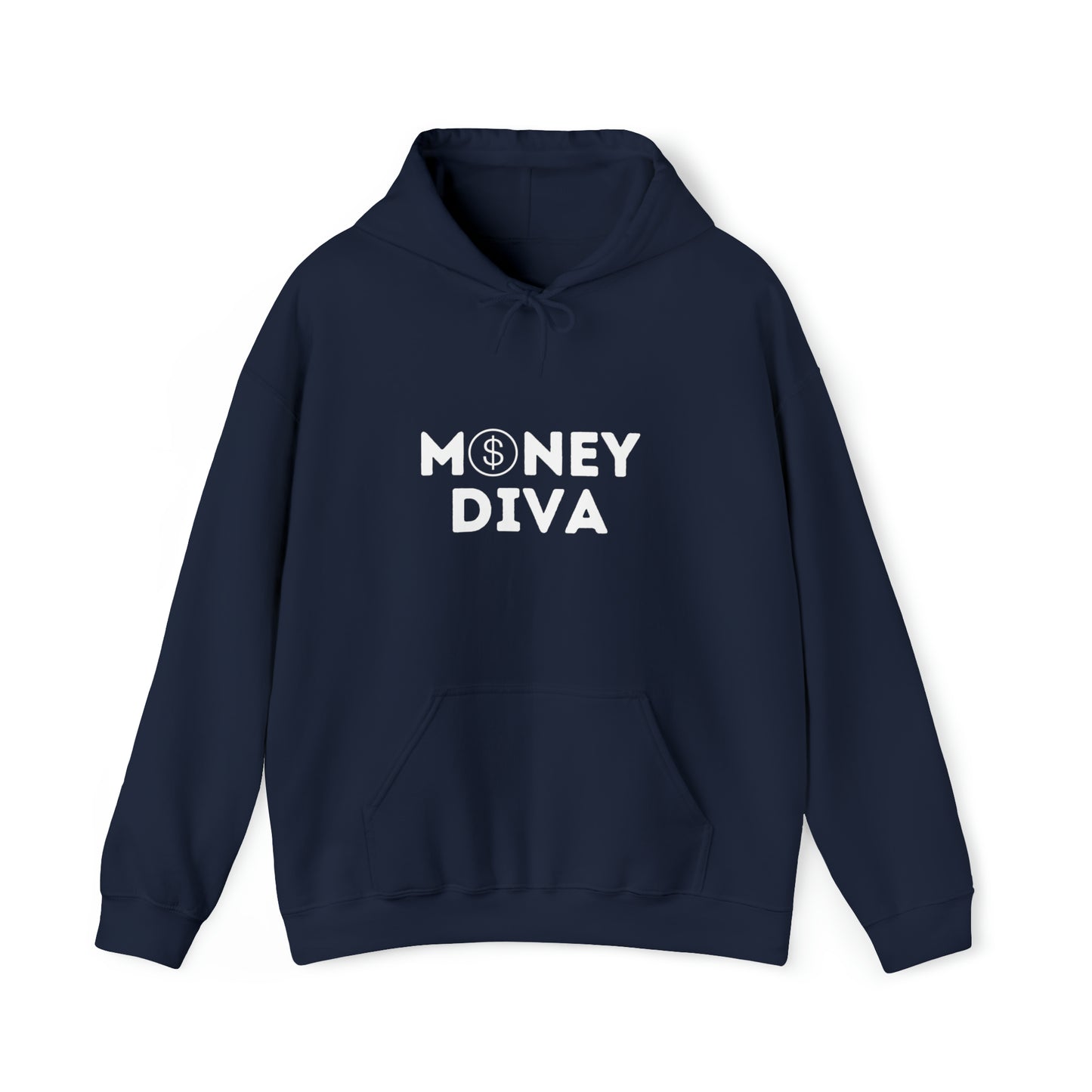 Money Diva-Curvy Queen Collection Unisex Heavy Blend™ Hooded Sweatshirt