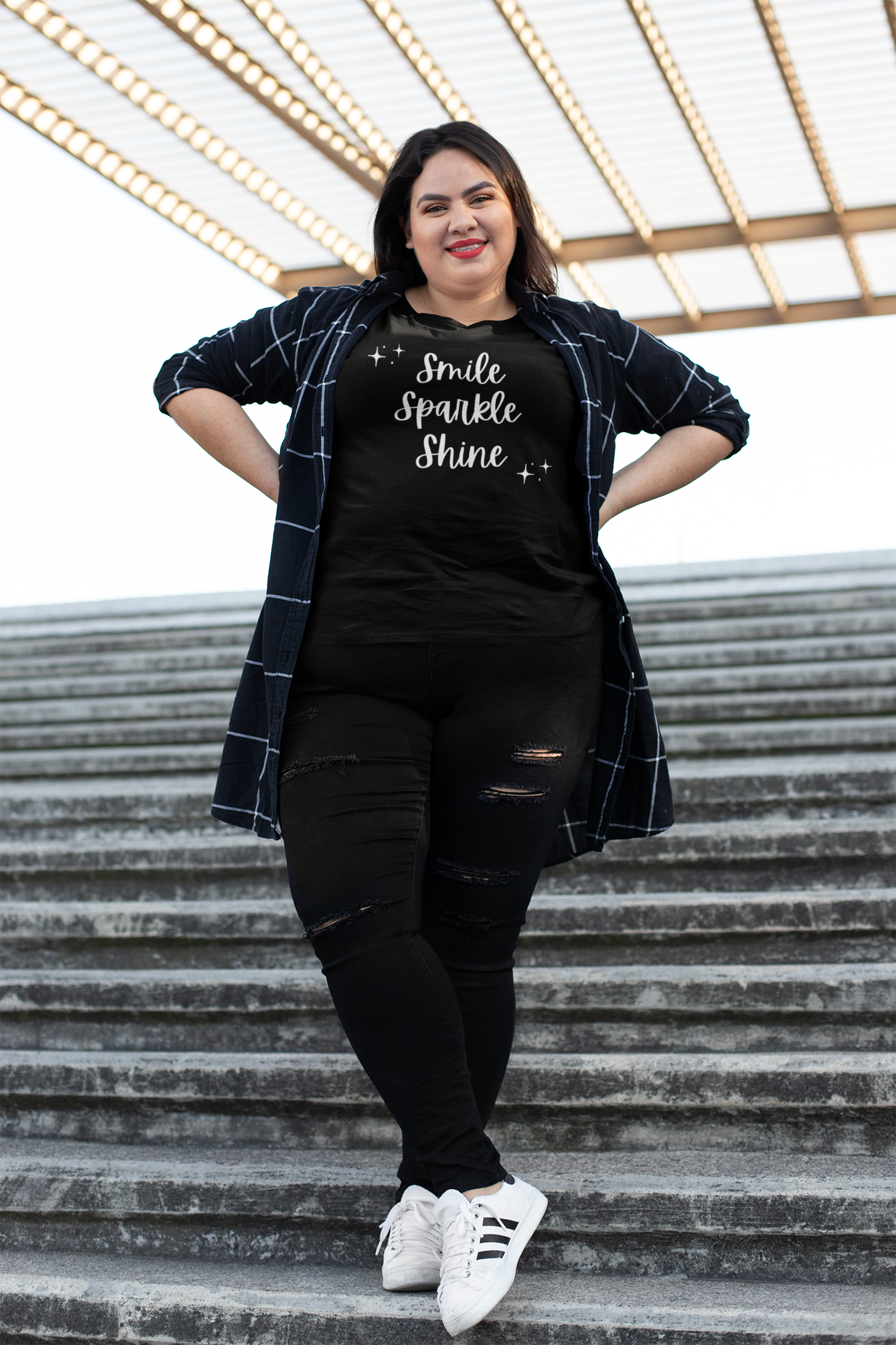 Smile. Sparkle. Shine-Unisex Heavy Blend™ Crewneck Sweatshirt