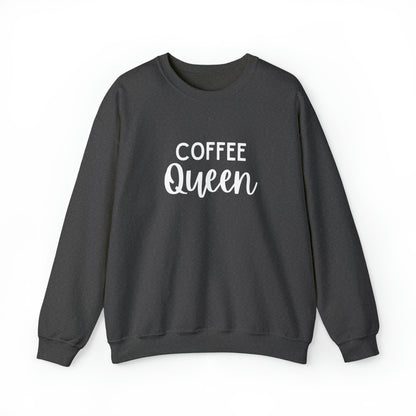 Coffee Queen Unisex Heavy Blend™ Crewneck Sweatshirt