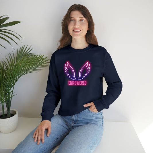 Empowered Wings Unisex Heavy Blend™ Crewneck Sweatshirt