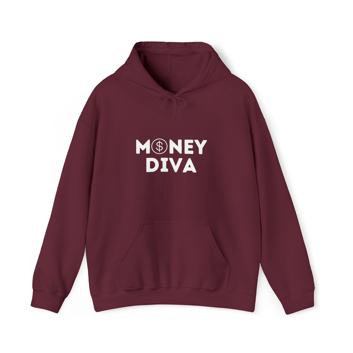 Money Diva-Curvy Queen Collection Unisex Heavy Blend™ Hooded Sweatshirt