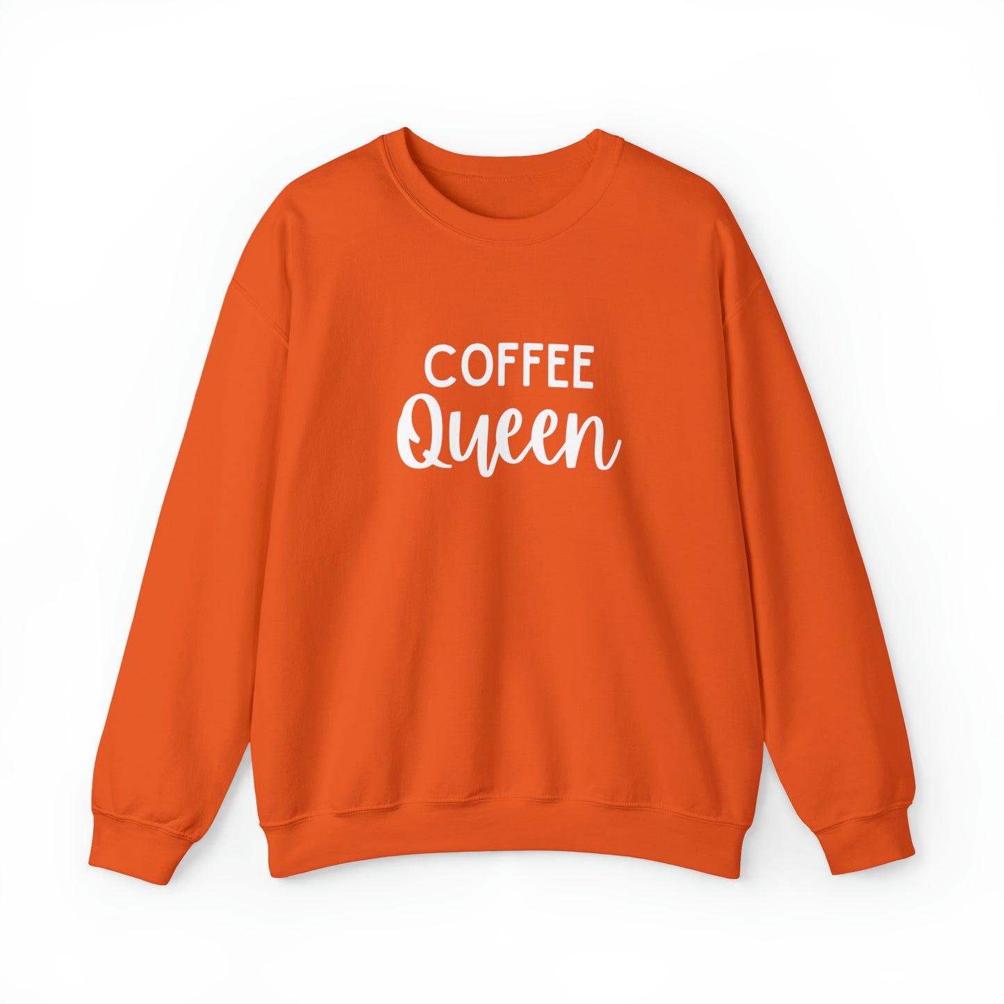 Coffee Queen Unisex Heavy Blend™ Crewneck Sweatshirt