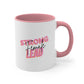 Strong Female Lead Positive Coffee Mug, Inspirational Tea cup, Motivational Gift, Gift for encouragement,