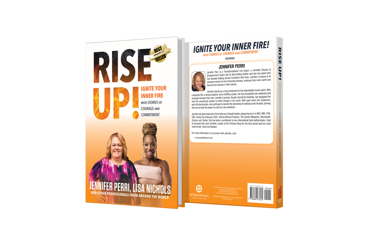 "Rise Up!" with Lisa Nichols (Signed Copy by Jennifer Perri)