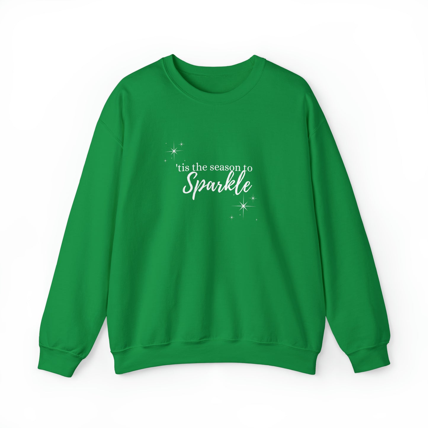 'Tis the Season to Sparkle Unisex Heavy Blend™ Crewneck Sweatshirt