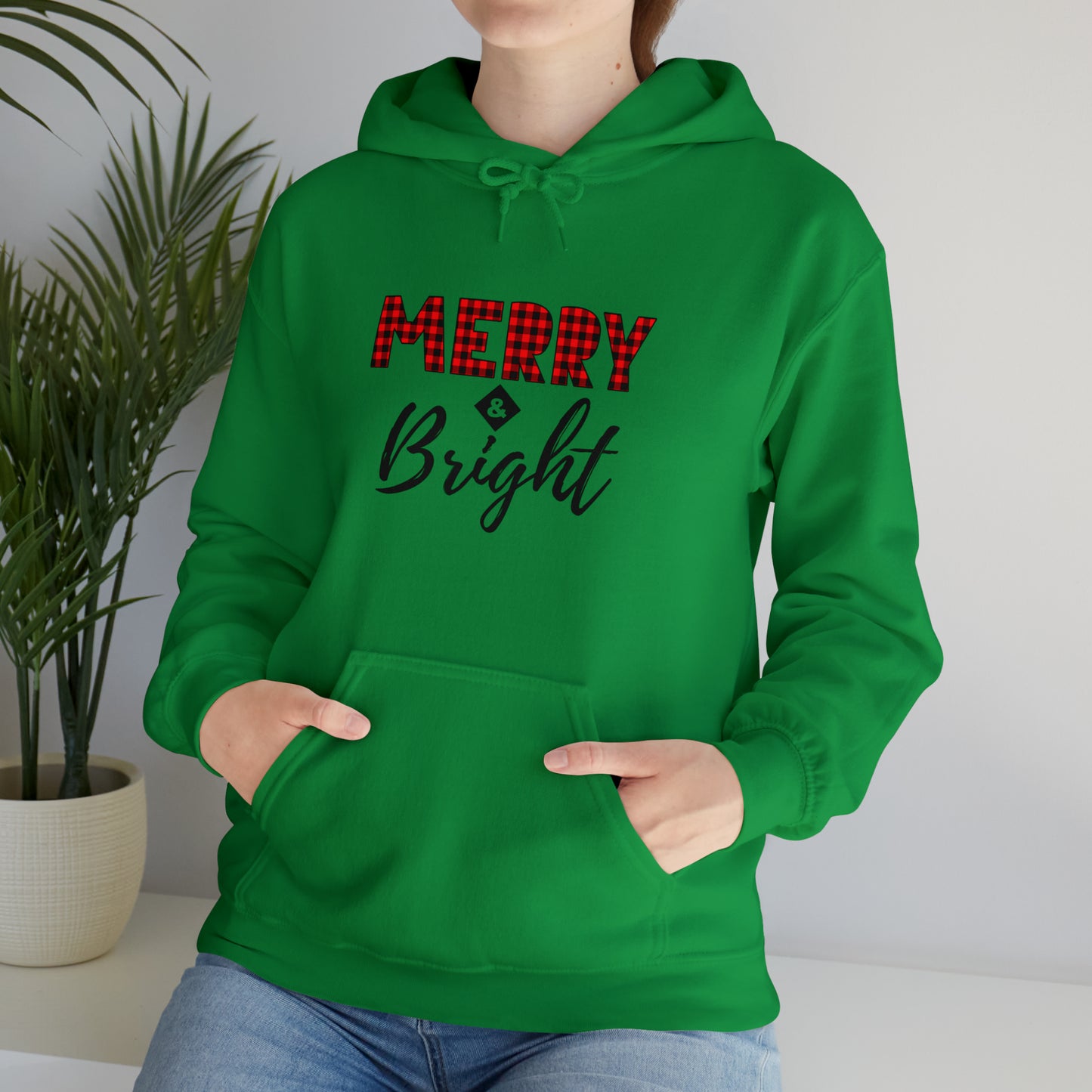 Merry & Bright Unisex Heavy Blend™ Hooded Sweatshirt