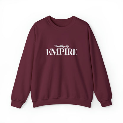 Building My Empire Curvy Queen Collection Unisex Heavy Blend™ Crewneck Sweatshirt