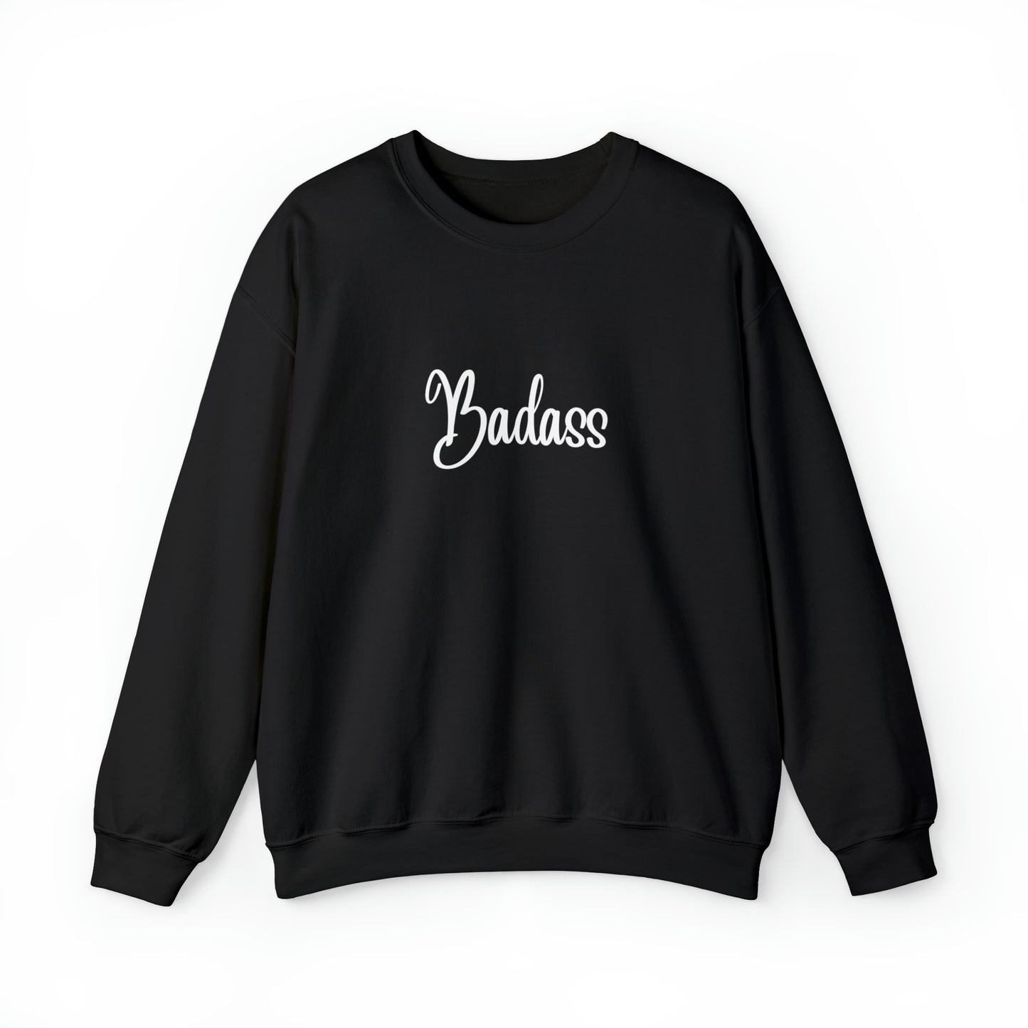 Badass Curvy Queen Collection Unisex Heavy Blend™ Crewneck Sweatshirt