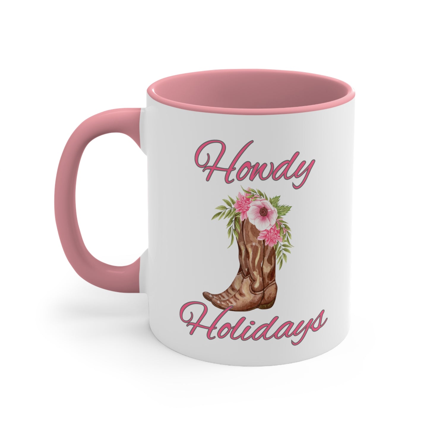 Howdy Holidays Accent Coffee Mug, 11oz