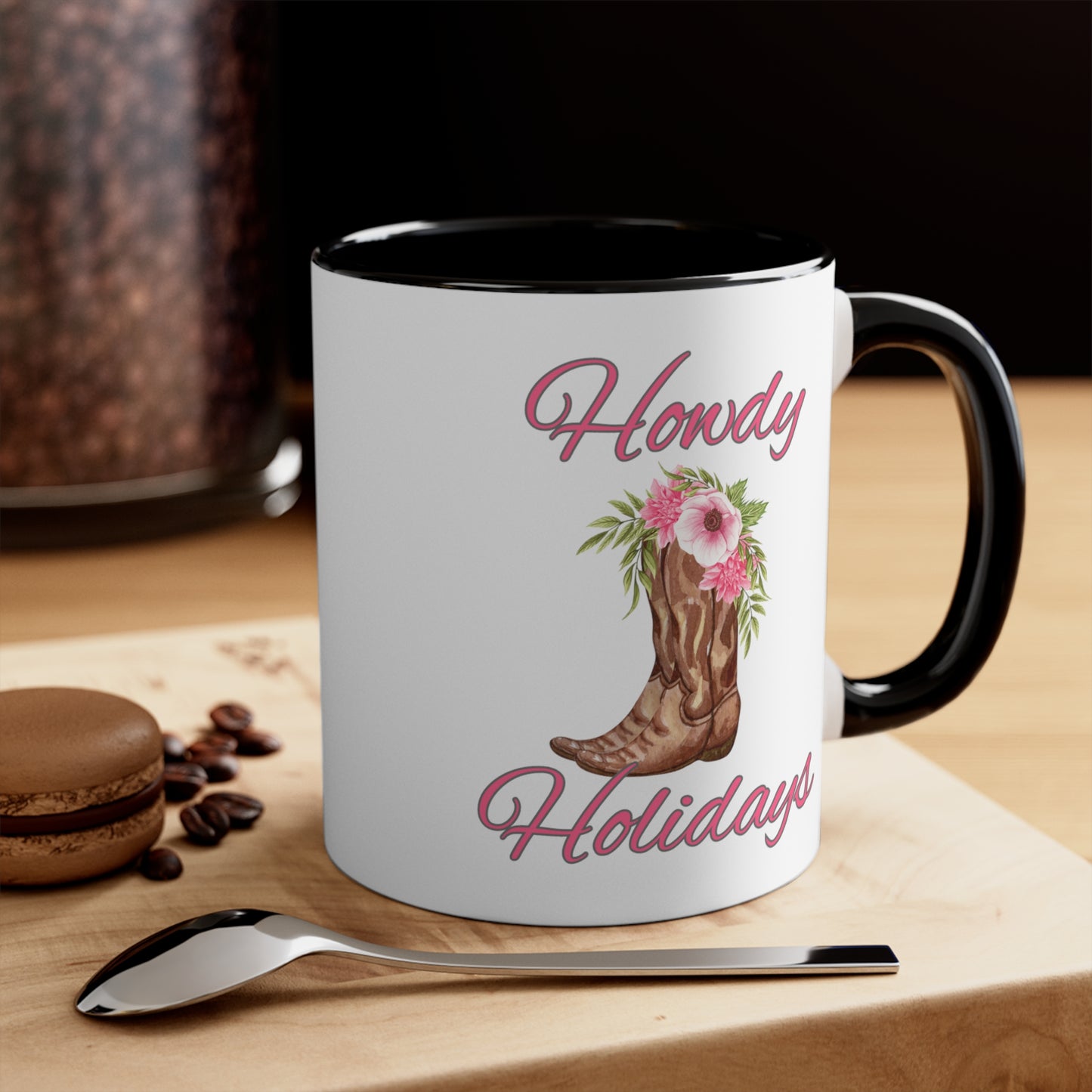 Howdy Holidays Accent Coffee Mug, 11oz