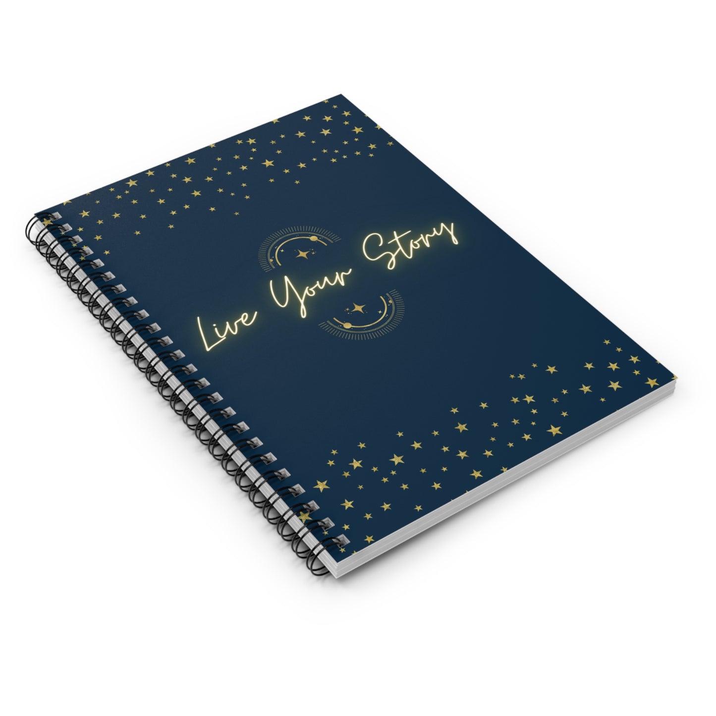Live Your Story Spiral Notebook