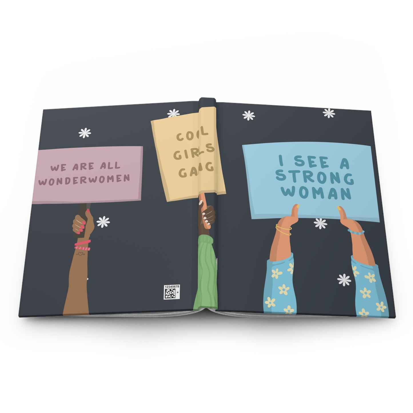 I See a Strong Woman Hardcover Journal Matte