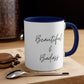Beautiful and Badass Positive Coffee Mug
