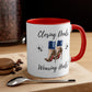 Closing Deals, Wearing Heels Accent Coffee Mug, 11oz